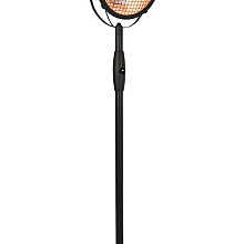 Staande heater Eliona zwart - industriele stijl