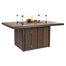 Salon vuurtafel Cyra zwart