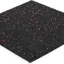 Tegeldragers 200x200x10 mm zwart