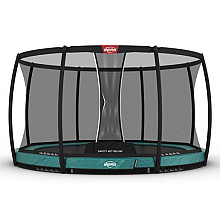 BERG Elite InGround 430 Green + Safety Net Deluxe