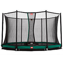 BERG Favorit InGround 380 Green + Safety Net Comfort