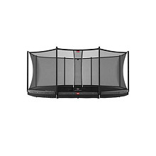 BERG Grand Favorit InGround 520 Black + Safety Net Comfort