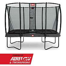 BERG Ultim Champion FlatGround 500 Grey + Safety Net DLX XL