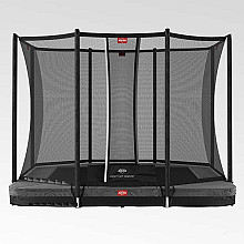 BERG Ultim Favorit InGround 280 Black + Safety Net Comfort