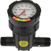 Rain bird drukreduceer filter" buitendraad 100micron type Flow-indicating basket filter