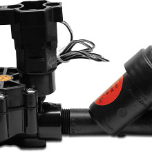Rain Bird Drukreduceer filter combinatie RBY 1" binnendraad x buitendraad 10bar zwart type IXZ-100TBOS-with solenoid valve