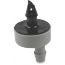 Rain Bird Overgangsstuk kunststof 6 mm barbed x insteek 2bar grijs type SPB-025