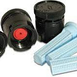 Rain Bird Sproeikop kunststof 5/8" UNC binnendraad full square rood type SQ Full pattern voor Xeri