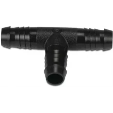 Rain Bird T-stuk 90 PP 1/2" barbed 5,5bar zwart type SPX Flex