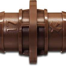 Rain Bird Verbindingspijpje kunststof 17 mm barbed 3,5bar bruin type XFF17 P1