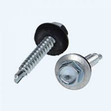 Boorschroef 4,2 x 32 mm Inclusief neopreen ring rvs 14 mm PER STUK
