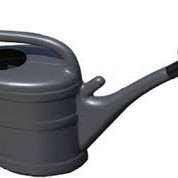 Gieter 10 liter grijs