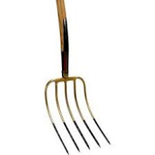 Mestvork 5t. stiftverbinding 100cm steel
