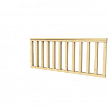 Vuren hekwerk type A 178,5 x 73 cm, onbehandeld.