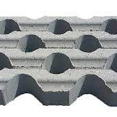 Grastegel 41x61x12 cm MP grijs geprofileerd 4st/lg