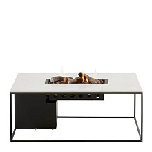 Cosidesign Line black frame / white marble look top
