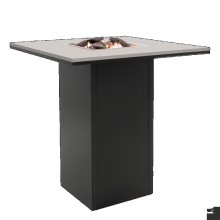 Cosiloft 100 bar table black frame / grey top