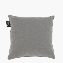 Cosipillow Solid grey 50x50cm heating cushion with Sunbrella Heritage fabric