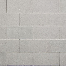 Tuintegel 15x30x5 cm Grijs met mini facet – klein formaat, groot effect