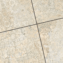 CERASUN Catania Decor Beige 60x60x4 cm - een hoogwaardige keramische buitentegel