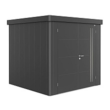 berging Neo 2B dubbele deur, donkergrijs metallic