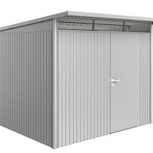 Berging AvantGarde Gr. A7 zilver -metallic met standaard deur