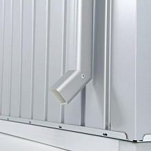 Regenpijpset voor AvantGarde zilver-metallic 2 Stk.