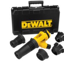 DEWALT SDS-Max Airlock stofafzuigset voor beitelwerkzaamheden