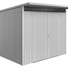 Berging AvantGarde ECO Gr. A6 kwartsgrijs-metallic Dubbele Deur