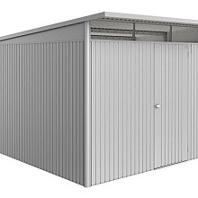 Berging AvantGarde ECO Gr. A8 zilver -metallic met  Standaard deur