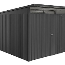 Berging AvantGarde ECO Gr. A8 donkergrijs -metallic Standaard deur