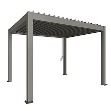 PERGOLA 3,5 x 3 kwartsgrijs-metallic