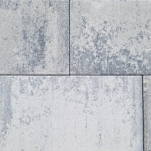 Straksteen 60x30x5 cm grijs/zwart