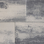 H2O Comfort Square 40x80x5 cm nero/grey – Stijlvolle Steen voor een Moderne Tuin