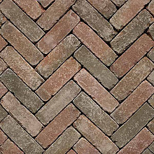 UDF60 Novoton Getrommeld bruin rood bezand