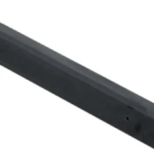 Betonpaal glad met diamantkop 10 x 10 x 190 cm, antraciet gecoat, eindpaal t.b.v. scherm 90 cm hoog.