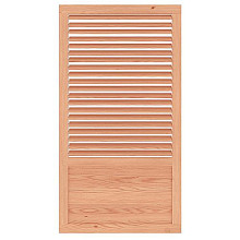 Douglas shutterpaneel, 120 x 224 cm, onbehandeld.