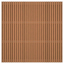 Thermovision Ayous enkelzijdig geschaafd latten paneel, recht horizontaal, 180 x 60 cm.