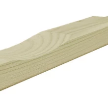 Vuren ventilatielat t.b.v. wandbekleding, 2,1 x 4,5 x 250 cm, groen geïmpregneerd.