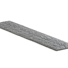 ECOO  Ecolat GRIJS recht 14 cm x 10 mm, lengte 3 m per 