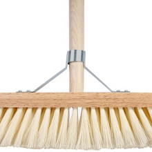 Talen Tools – Kamerveger – Fiber – 30 centimeter – Houten steel – 150 centimeter