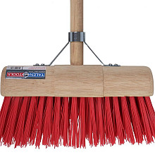 Talen Tools – Bezem – Halfrond – Professioneel – Houten steel – 140 centimeter