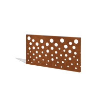 Cortenstaal schutting H - Paneel B - 120 x 63,3 cm