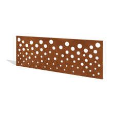 Cortenstaal schutting H - Paneel B - 180 x 63,3 cm