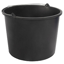 Bouwemmer eco zwart 12 liter
