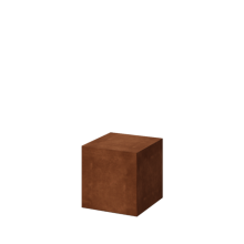 Cortenstaal sokkel Ohio 40 x 40 x 40 cm