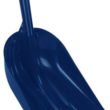 Sneeuw/graanschop Polypropyleen, zwart + d-steel