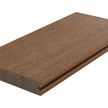 WPC 2,25×21×500 cm plank Fiberdeck Premium Massief Teak