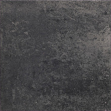 Terras+ Tegel 60x60x4 cm Grijs/Zwart