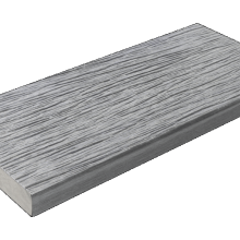 WPC 2,25x13,8x300 cm Plank – Fiberdeck Vintage Lunar Grey SE Kantplank Massief